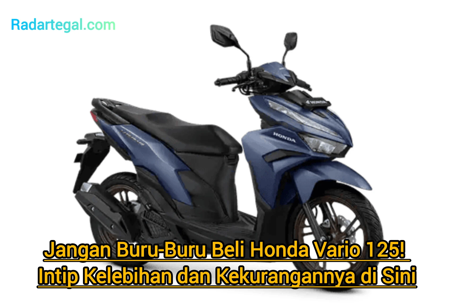 Mau Beli Honda Vario Street 125? Simak Dulu Pajaknya Berapa!