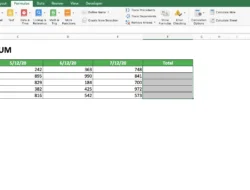 Menguasai Fitur AutoSum untuk Kerja Kilat di Excel, Keajaiban Satu Klik