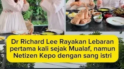 Meski Ditahan, Richard Lee Tetap Rayakan Lebaran