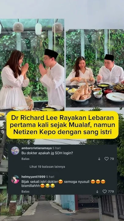 Meski Ditahan, Richard Lee Tetap Rayakan Lebaran