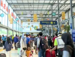 Padat! 24 Ribu Pemudik Berangkat dari Stasiun Pasar Senen, Begini Situasinya