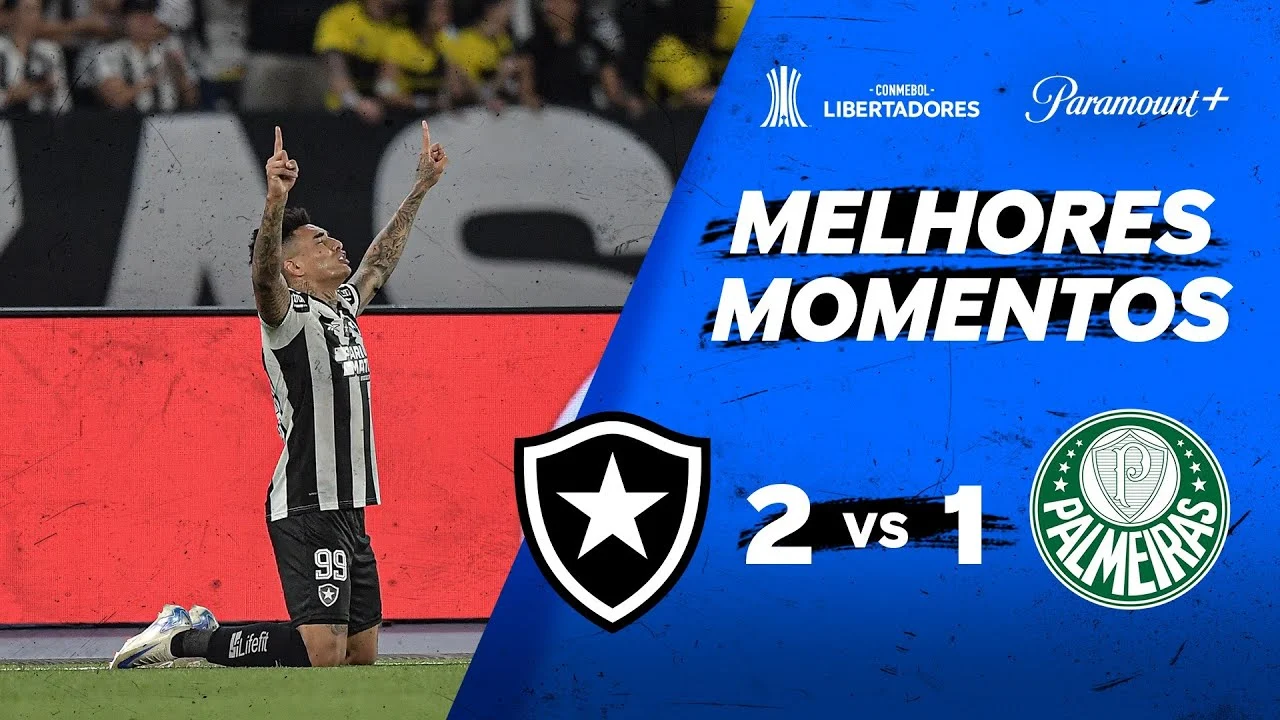 Palmeiras Tundukkan Botafogo 2-1, Arias Cetak Gol Pertama dan Tim Meraih Puncak Klasemen
