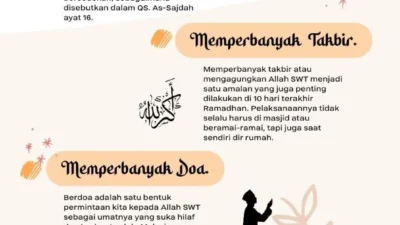 Panduan Lengkap Amalan 10 Hari Terakhir Ramadhan dan Tata Caranya, Mari Meraih Lailatul Qadar