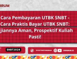 Panduan Lengkap Biaya dan Cara Bayar UTBK-SNBT 2026 Agar Tidak Keliru