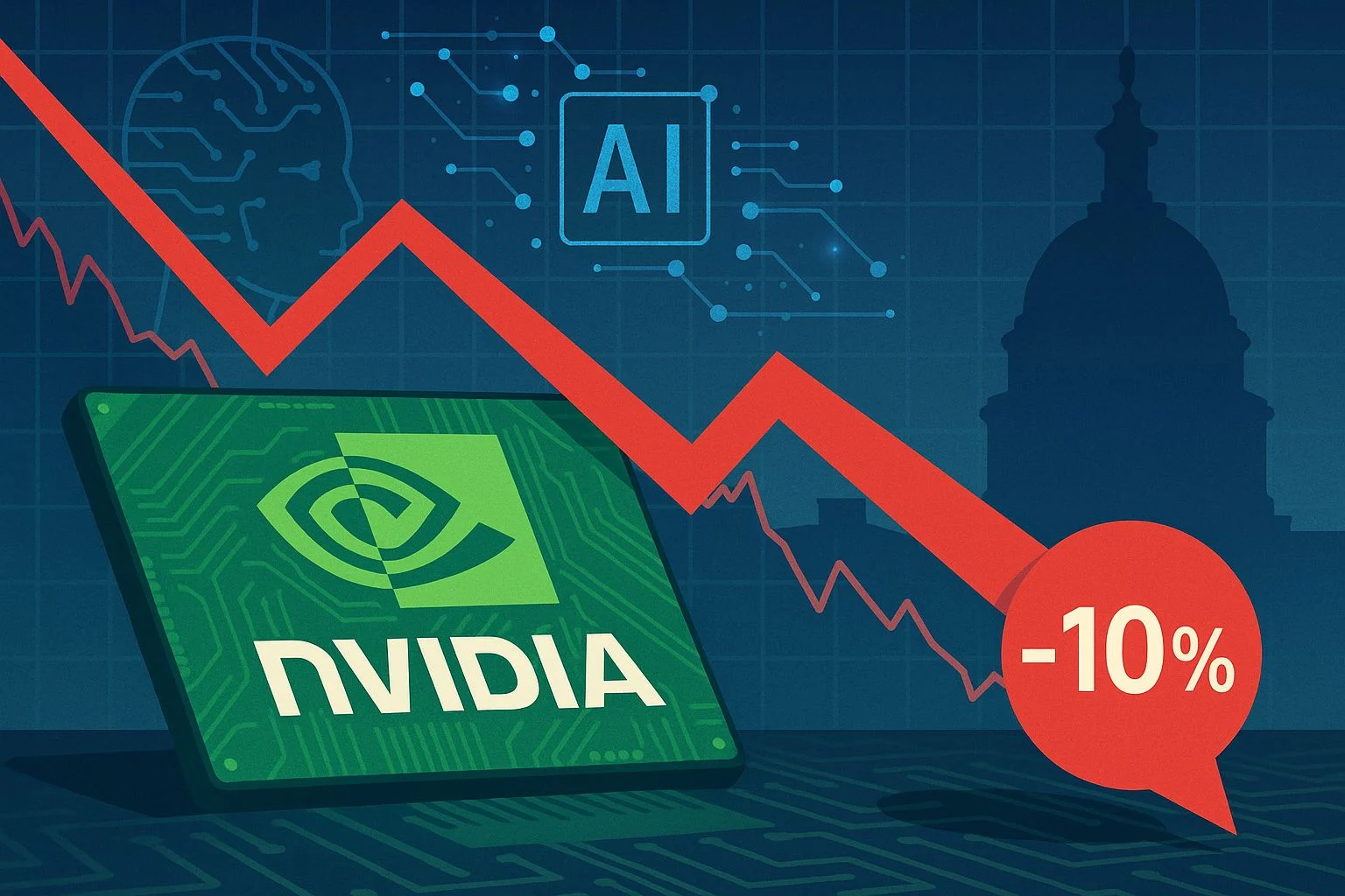 PE Nvidia Turun ke Level Terendah 7 Tahun di Tengah Kekhawatiran Perang dan AI