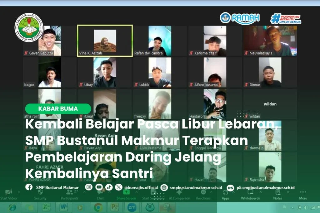 Pembelajaran Daring Setelah Lebaran Batal, Ini Fakta-Fakta Terbaru
