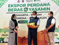 Pemerintah Ekspor Perdana 2.280 Ton Beras ke Arab Saudi untuk Jemaah Haji 2026