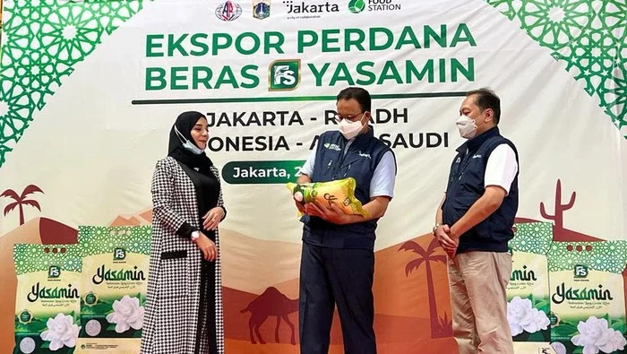 Pemerintah Ekspor Perdana 2.280 Ton Beras ke Arab Saudi untuk Jemaah Haji 2026