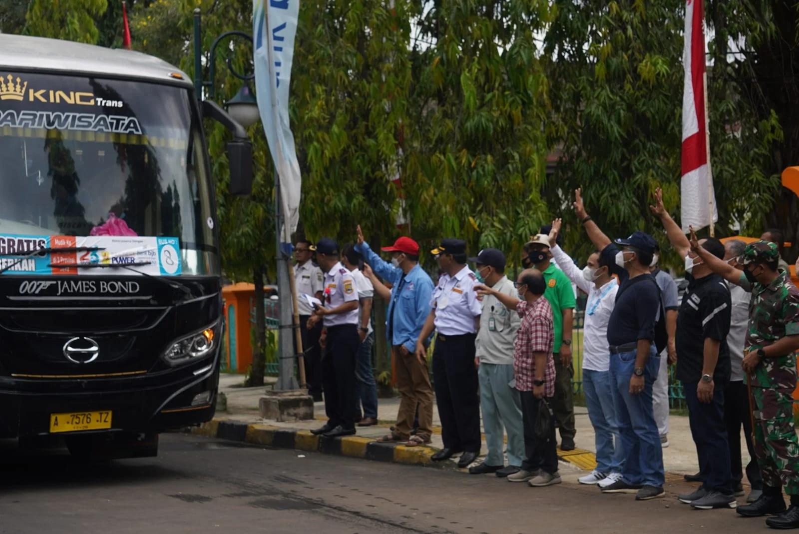 Pemkot Cilegon Berangkatkan 50 Bus untuk Mudik Gratis 2026, Mengantarkan 2.300 Warga Pulang Kampung
