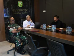 Percepat Program Ketahanan Pangan, Danrem 044/Gapo Hadiri Rakor Cetak Sawah