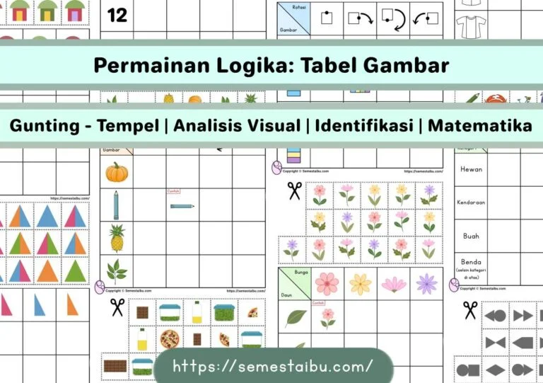 Permainan Sederhana untuk Melatih Logika Anak Usia 4–6 Tahun, Belajar Cerdas Lewat Aktivitas Menyenangkan