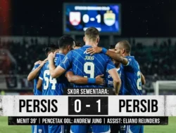 Persib Dominasi Persik 3-0, Dua Penalti Membawa Persib ke Puncak Klasemen Super League