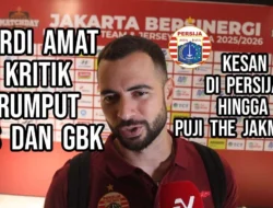 Persija Gagal Menang di JIS, Jordi Amat Desak Tim Kembali ke GBK: Rumput Buruk atau Faktor Lain?