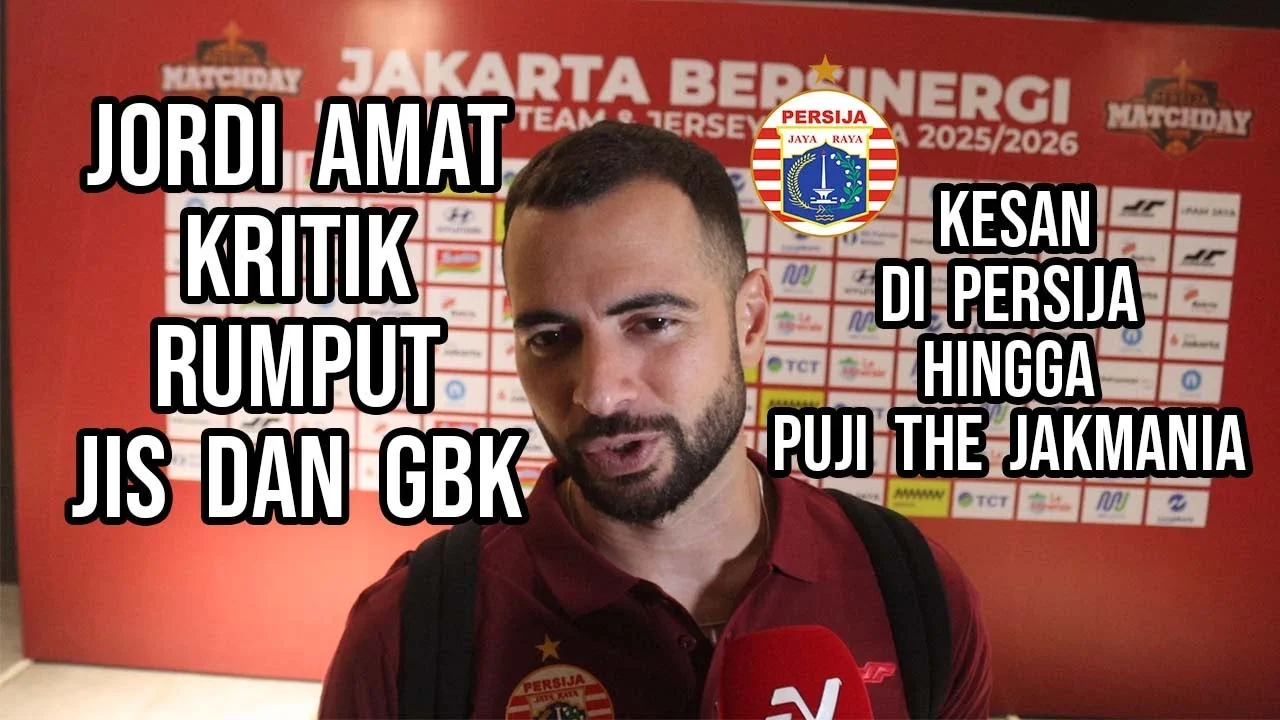 Persija Gagal Menang di JIS, Jordi Amat Desak Tim Kembali ke GBK: Rumput Buruk atau Faktor Lain?