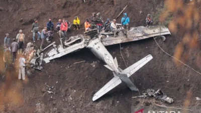 Pesawat Tanker Milik AS Jatuh di Irak Barat, Penyebab Masih Tidak Jelas
