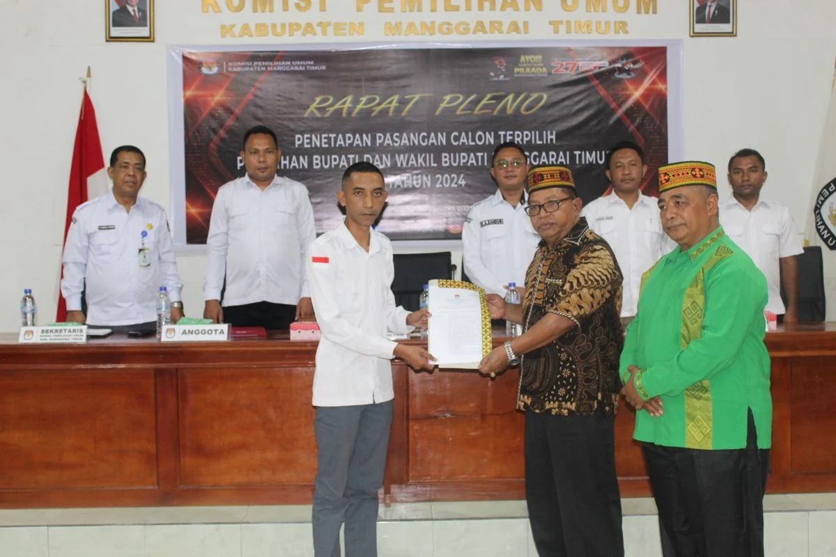 Petani Manggarai Timur Surati Bupati Agas Minta Dana Perbaikan Irigasi Rusak