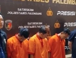 Polda Sumsel Tangkap Pelaku Begal Serial yang Mengganggu Warga Palembang