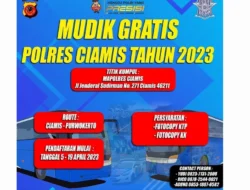 Polres Ciamis Hadirkan Panggung Musik Gratis untuk Hiburan Pemudik