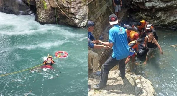Pria Asal Serang Ditemukan Tewas Tenggelam di Curug Goong, Pandeglang