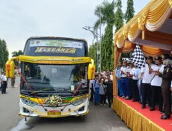 PT Indo Raya Tenaga Dukung Program Mudik Gratis Pemkot Cilegon, Sediakan Bus ke Purwokerto