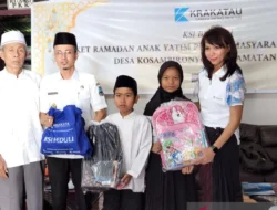 PT Krakatau Sarana Infrastruktur Santuni 100 Anak Yatim, Dhuafa dan Disabilitas dalam Momentum Ramadan
