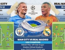 Real Madrid vs Manchester City di 16 Besar UCL 2026: Duel Epik di Santiago Bernabeu yang Bisa Merubah Sejarah