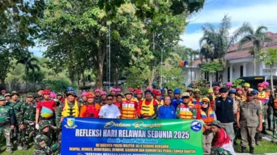 Relawan Pos Pengamanan Lebaran Dapat Apresiasi Gubernur Banten Andra Soni