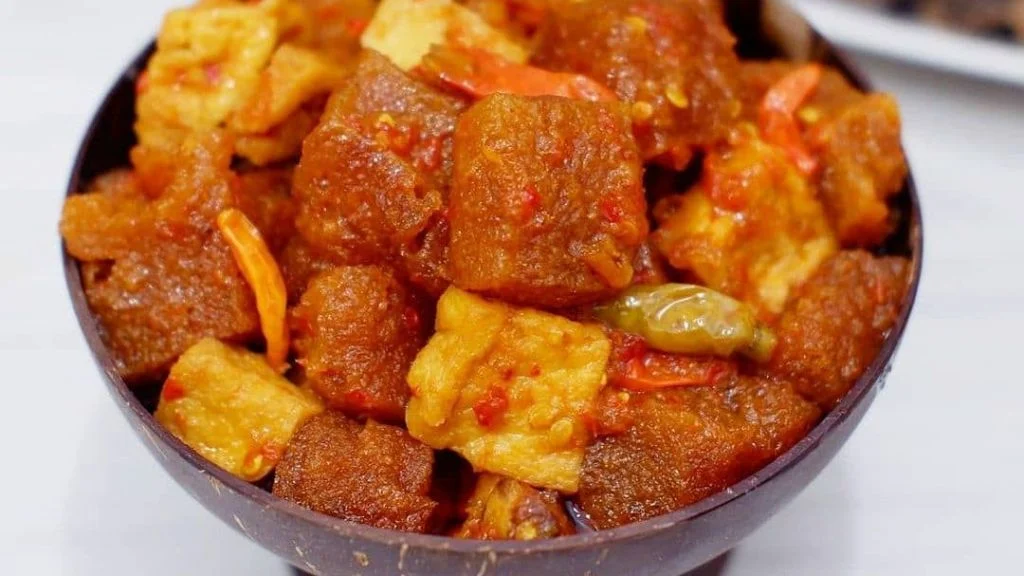 Resep Sambal Goreng Tahu Krecek Pedas, Lauk Istimewa Pendamping Ketupat Lebaran