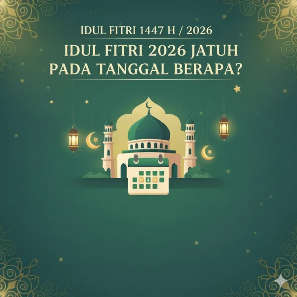 Resmi! Pemerintah Tetapkan Idulfitri Jatuh pada Sabtu, 21 Maret 2026