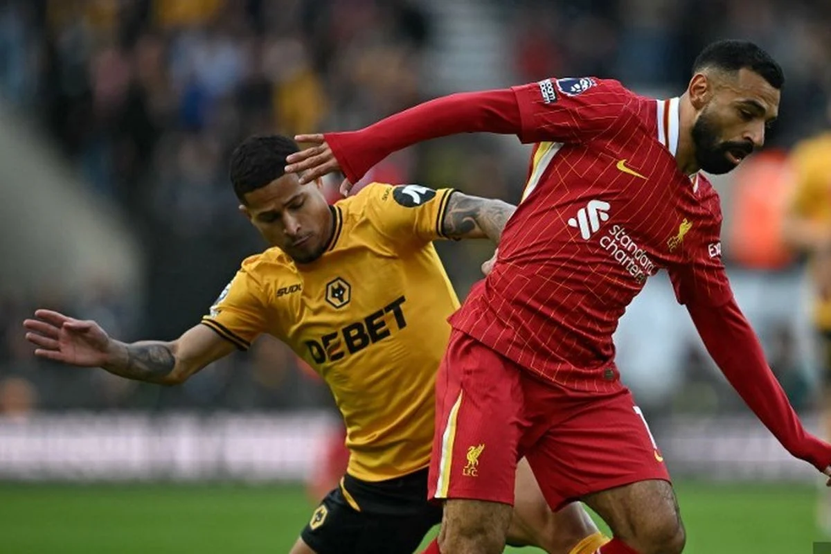 Rodrigo Gomes Bawa Wolves Menaklukkan Liverpool: Kisah Malam Tak Terlupakan di Molineux