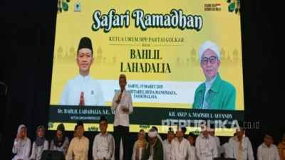 Safari Ramadan Bahlil Lahadalia di Sukabumi: Pesantren Azzainiyyah Jadi Ajang Strategi Golkar Raih Kemenangan