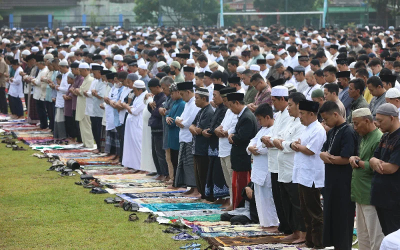 Salat Idulfitri Warga Muhammadiyah di Tangerang Berlangsung Khidmat