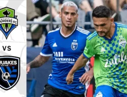 San Jose Earthquakes Tersungkur 0-2 dari Seattle Sounders, Tantangan Besar Menanti di BC Place