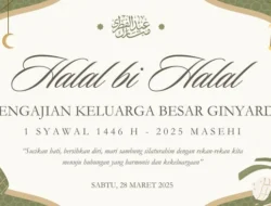 Selamat Hari Raya Idul Fitri: Halal Bi Halal sebagai Budaya Maaf‑Memaafkan