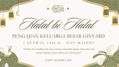 Selamat Hari Raya Idul Fitri: Halal Bi Halal sebagai Budaya Maaf‑Memaafkan