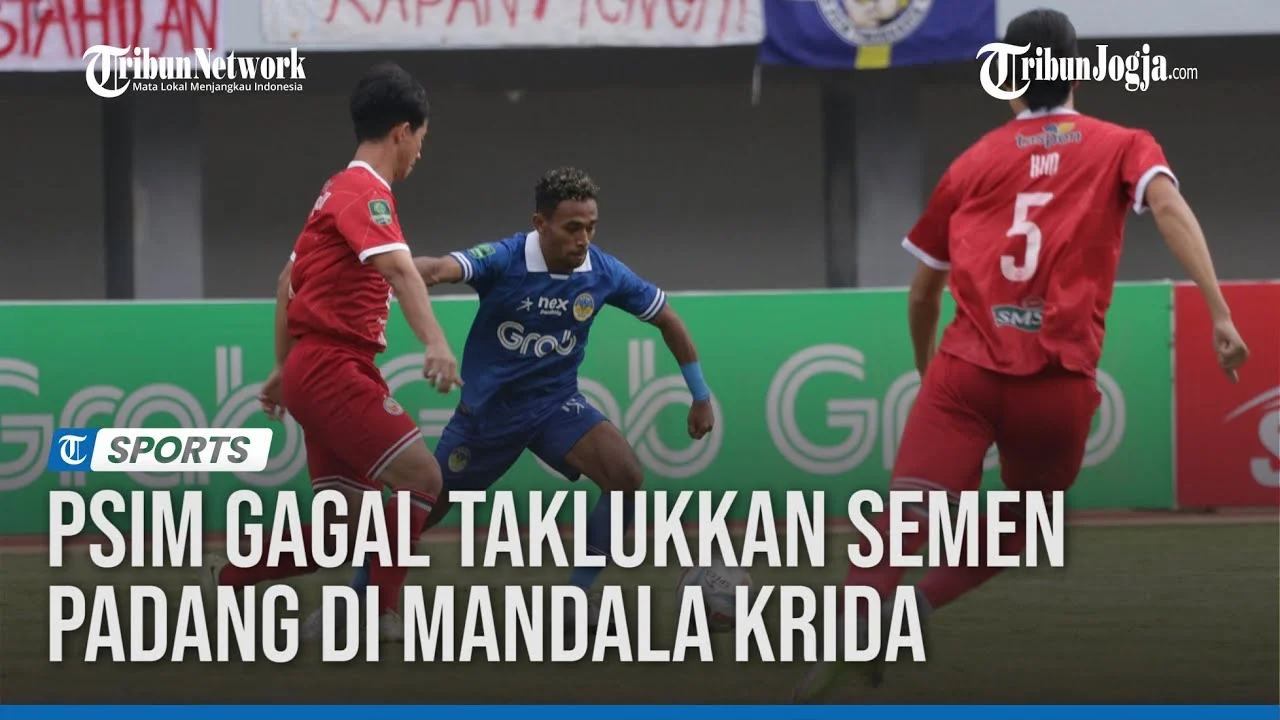 Semen Padang vs PSIM: Tuan Rumah Gagal Taklukkan 10 Pemain Laskar Mataram