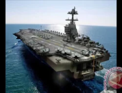 Serangan Misterius Pemberontak di Laut Merah: Kapal Induk USS Gerald Ford Diserang, Dua Prajurit Luka