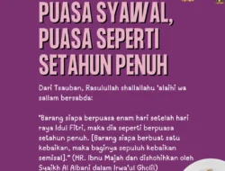 Setelah Lebaran, Puasa Enam Hari di Bulan Syawal Memperbaiki Pola Makan dan Minum