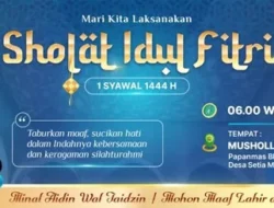 Sholat Idul Fitri 1447 H di Masjid Jami’ Daarussalam: Menguatkan Iman, Taqwa, dan Cinta kepada Rasulullah SAW