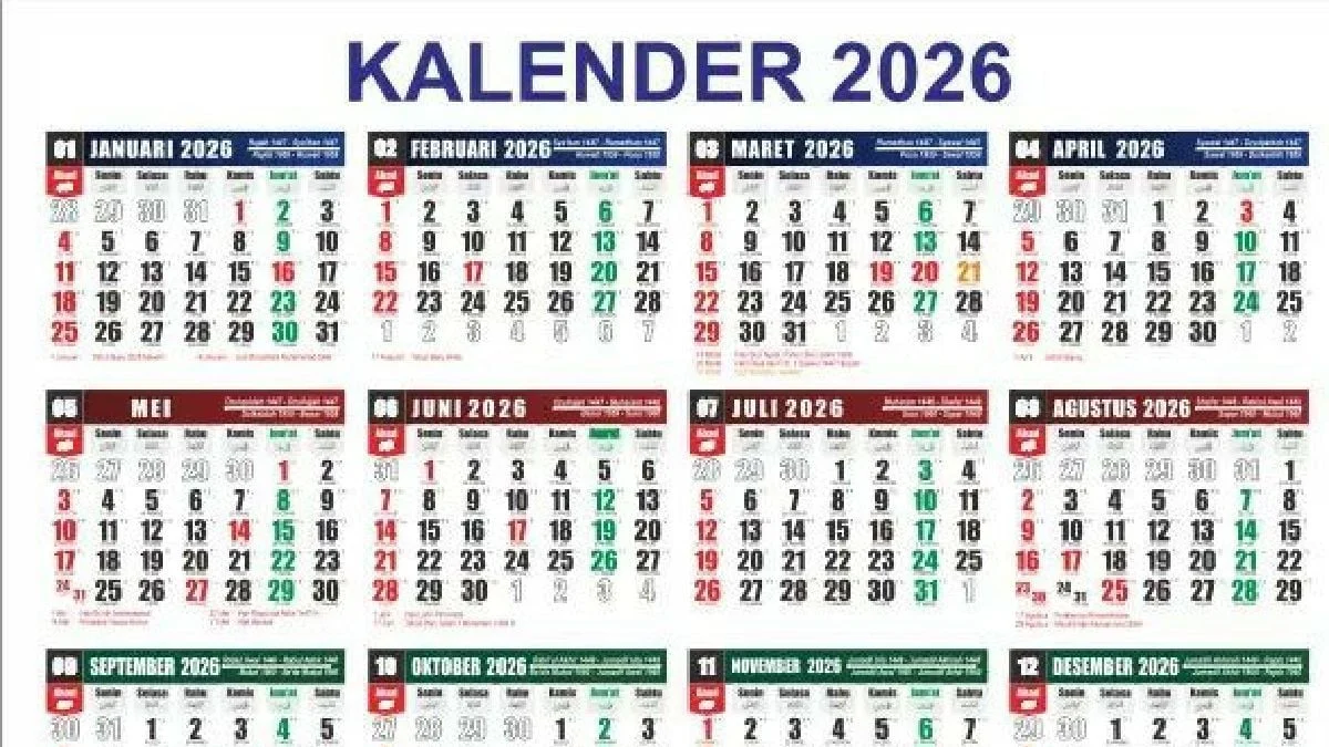 Simak Rincian Tanggal Merah Bulan April 2026, Masih Ada Libur Panjang!