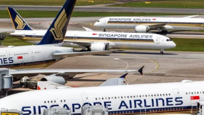 Singapore Airlines Perpanjang Pembatalan Penerbangan ke Dubai hingga 28 Maret