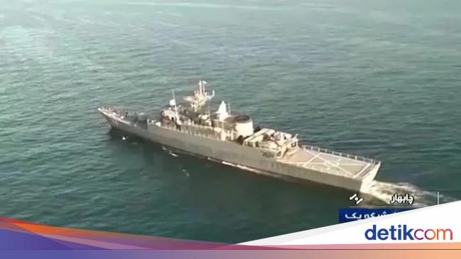 Sri Lanka Selamatkan 32 Pelaut dari Kapal Perang Iran yang Tenggelam