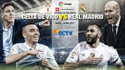 Streaming Live: Celta Vigo vs Real Madrid & Wolves vs Liverpool – Saksikan Aksi Sepak Bola Puncak di Vidio!
