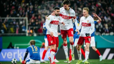 Stuttgart Menang Telak 5-2 atas Augsburg, Langkah Besar Menuju Champions League