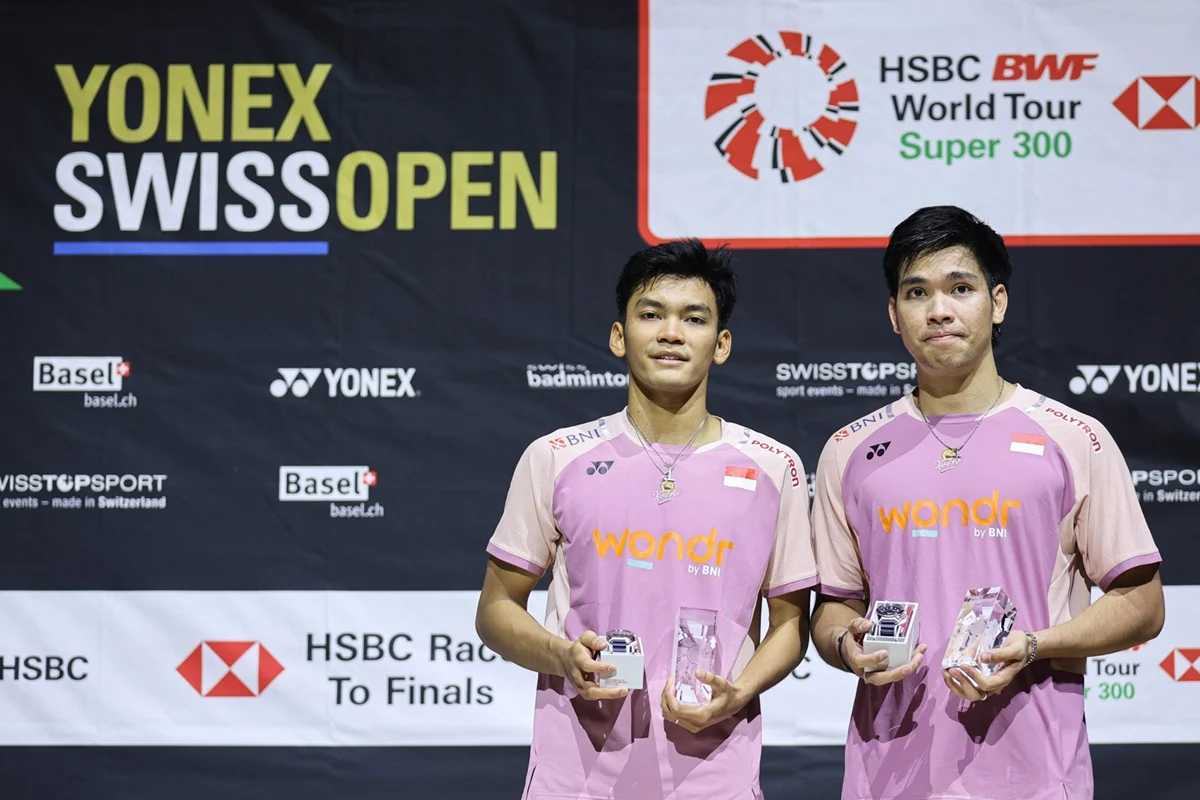 Swiss Open 2026: Indonesia Gagal Juara, Harapan Eropa Pupus, Fajar/Rian Raih Gelar Kedua di Taiwan