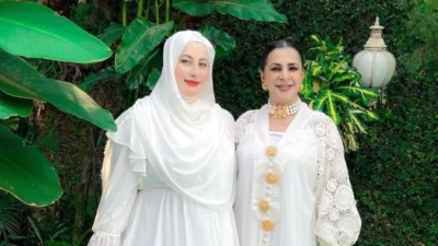 Tasya Farasya dan Tasyi Athasyia Berpose Bersama di Lebaran, Netizen Terharu