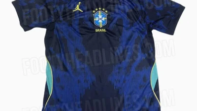 Terinspirasi Katak Beracun Amazon, Intip Kerennya Jersey Tandang Brasil dengan Sentuhan Jordan Brand