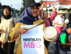 Teror Air Keras Pecah, Ibu-ibu & Aktivis Jogja Gelar Demo Besar di Bundaran UGM untuk Lindungi Hak HAM