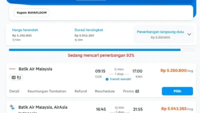 Tiket Medan-Jakarta dari Kualanamu Habis Total Usai Arus Balik Lebaran dan Musim Ceng Beng