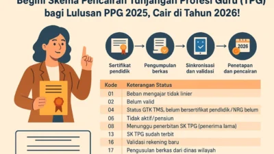 TPG Guru Lulusan PPG 2025 Mulai Cair: Detail Besar‑Besaran dan Langkah Pemerintah